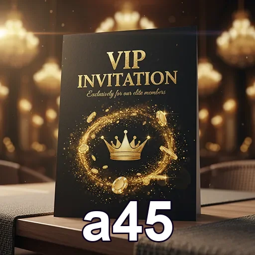 VIP player enjoying exclusive bonuses at a45 casino